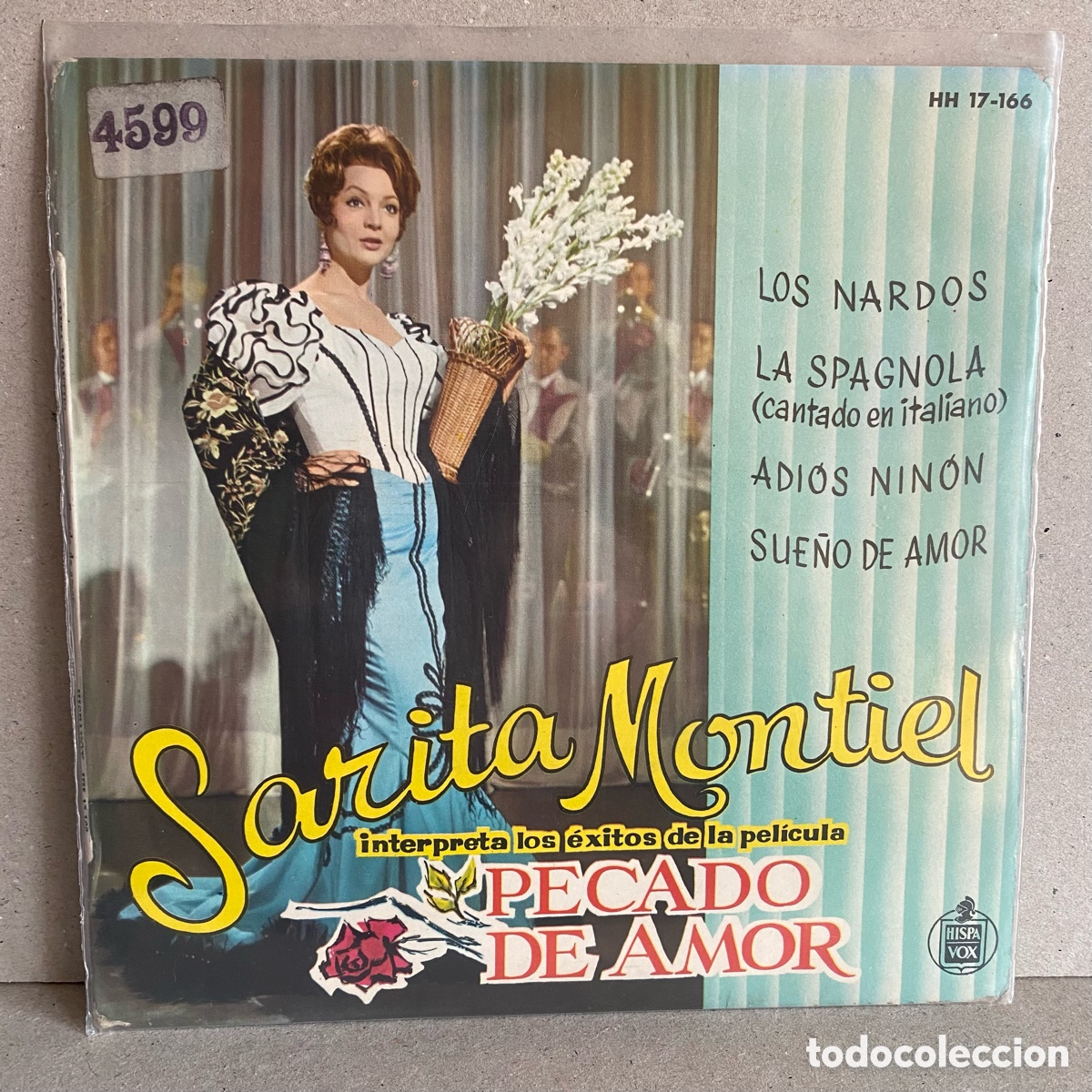 Discos de vinilo: Sara Montiel - Interpreta Los &Eacute;xitos De La Pel&iacute;cula Pecado De Amor (7&rdquo;, EP) - Foto 1