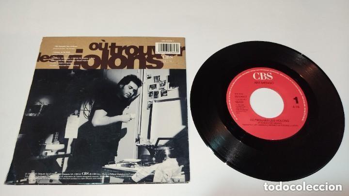 Discos de vinilo: Art Mengo - O&ugrave; Trouver Les Violons (7&rdquo;, Single) - Foto 2