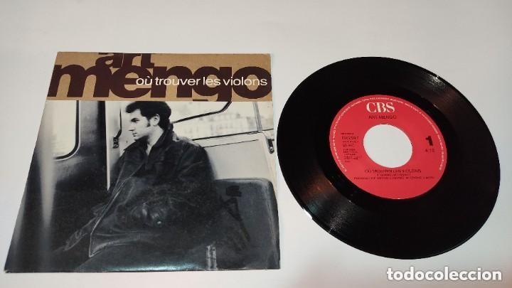 Discos de vinilo: Art Mengo - O&ugrave; Trouver Les Violons (7&rdquo;, Single) - Foto 1
