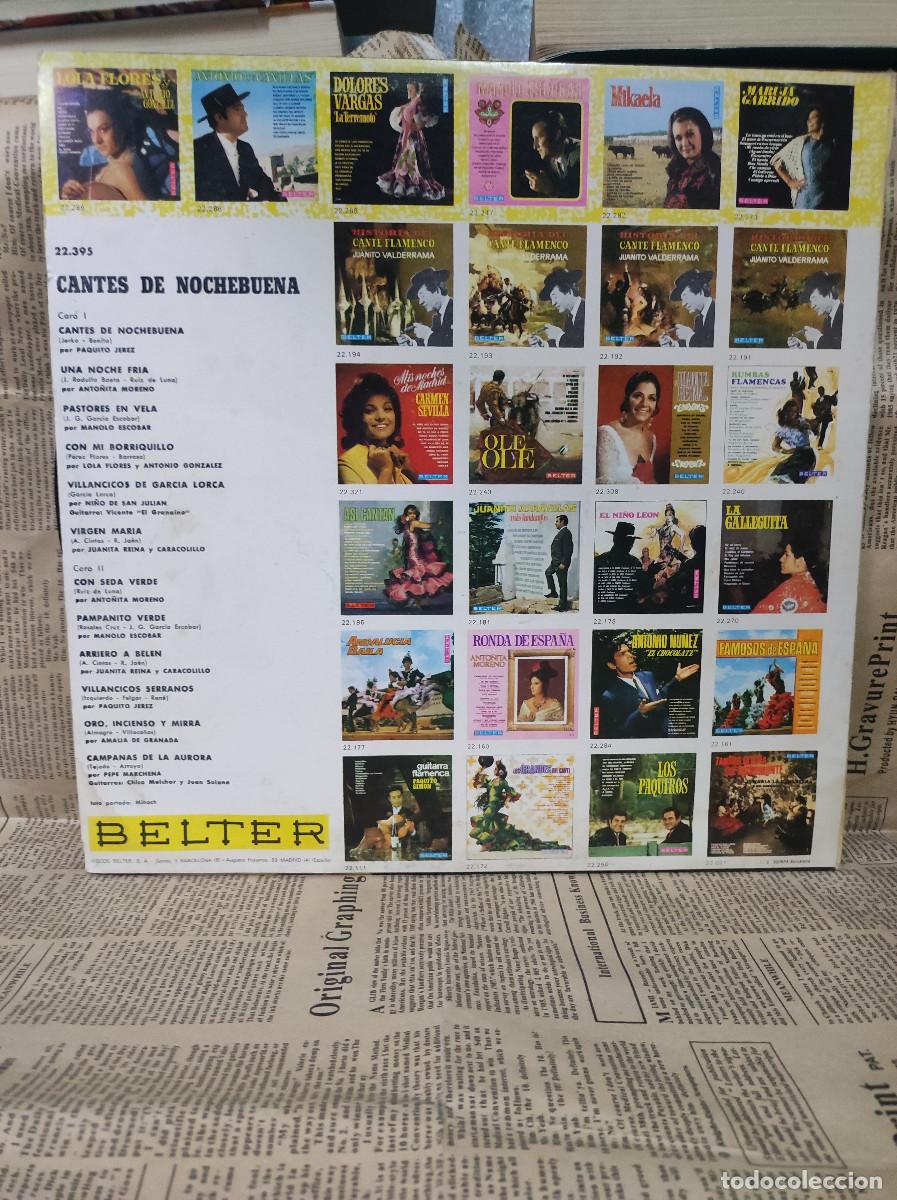 Discos de vinilo: CANTES DE NOCHEBUENA - Foto 2