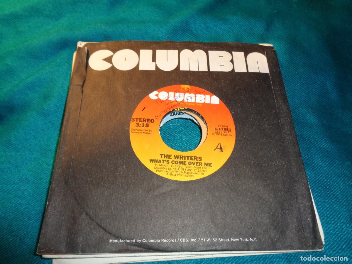 Disques de vinyle: THE WRITERS. WHAT&acute;S COME OVER ME / NO TEARS ( IN THE END) COLUMBIA, 1979.PROMOCIONAL. UK. IMPECABLE