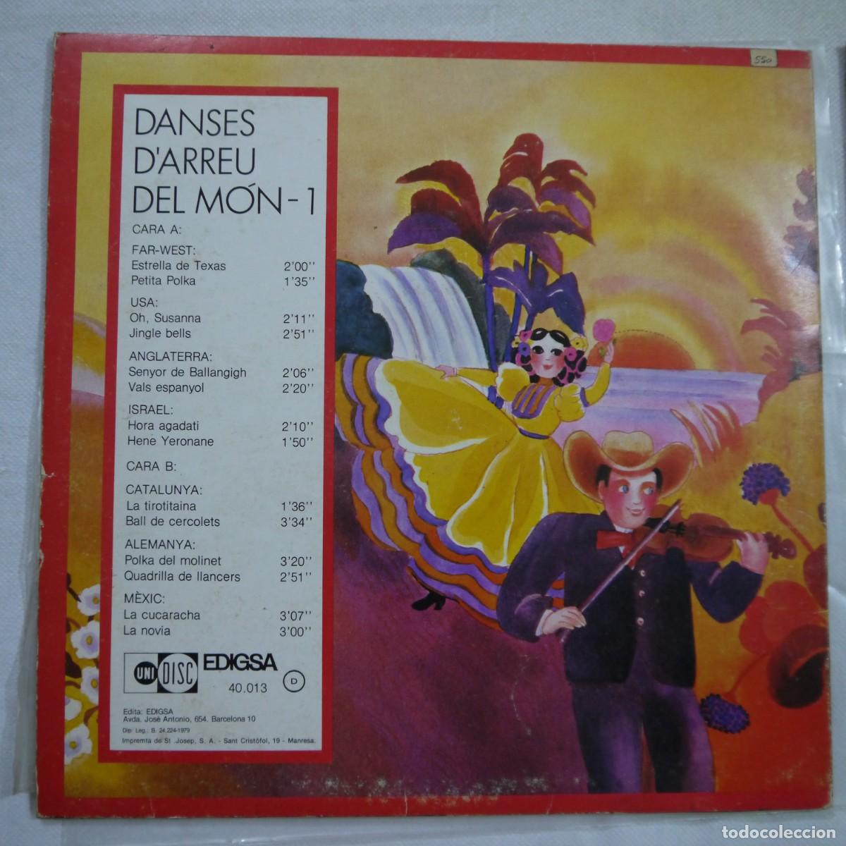 Discos de vinilo: DANSES DARREU DEL M&Oacute;N VOL. 1 Y 2 - 2 LPS 1979 - Foto 4