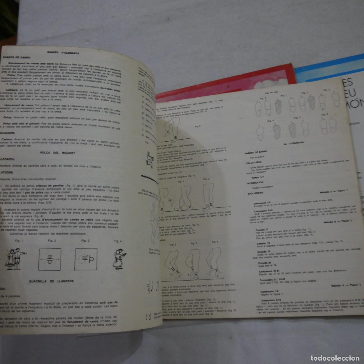 Discos de vinilo: DANSES DARREU DEL M&Oacute;N VOL. 1 Y 2 - 2 LPS 1979 - Foto 8