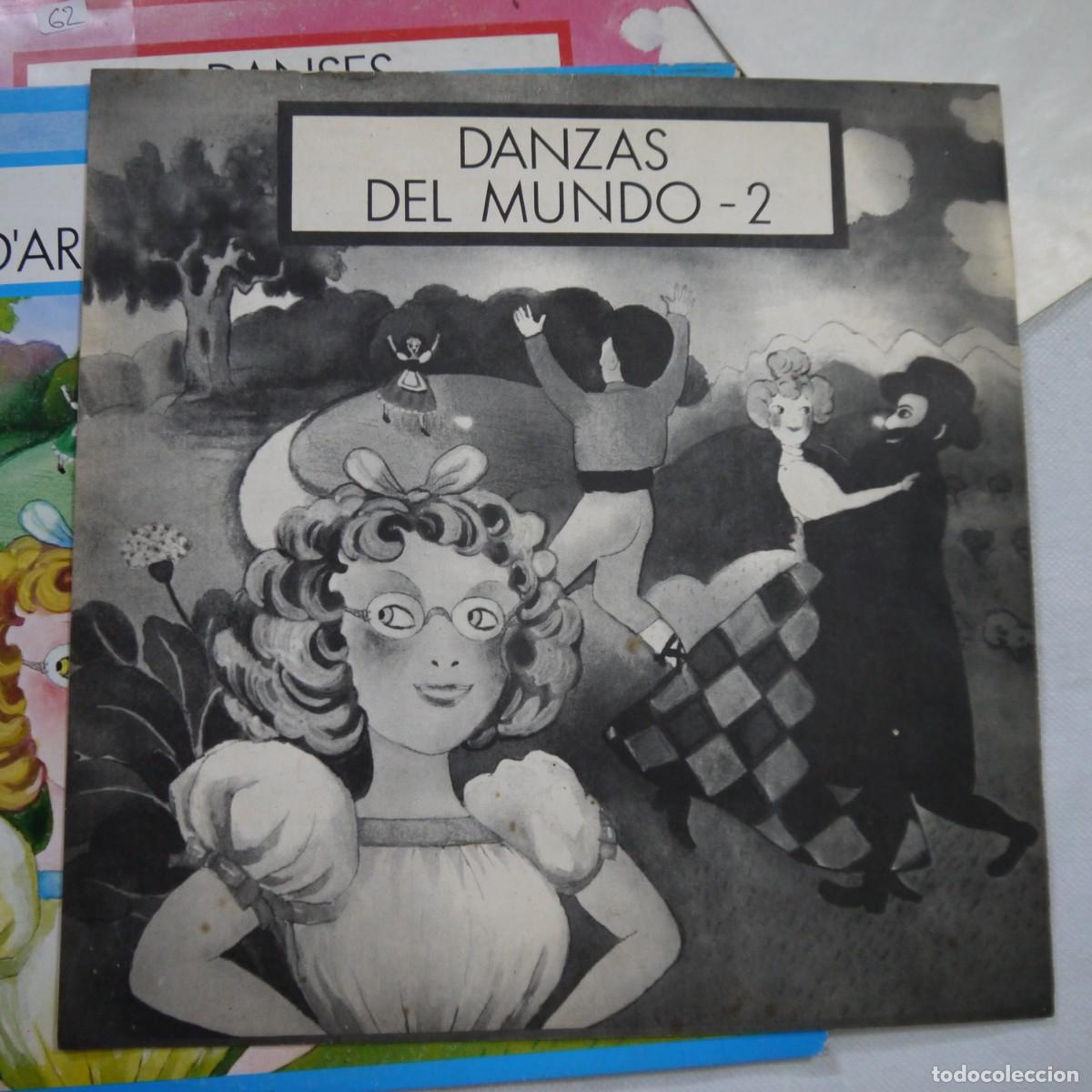 Discos de vinilo: DANSES DARREU DEL M&Oacute;N VOL. 1 Y 2 - 2 LPS 1979 - Foto 10