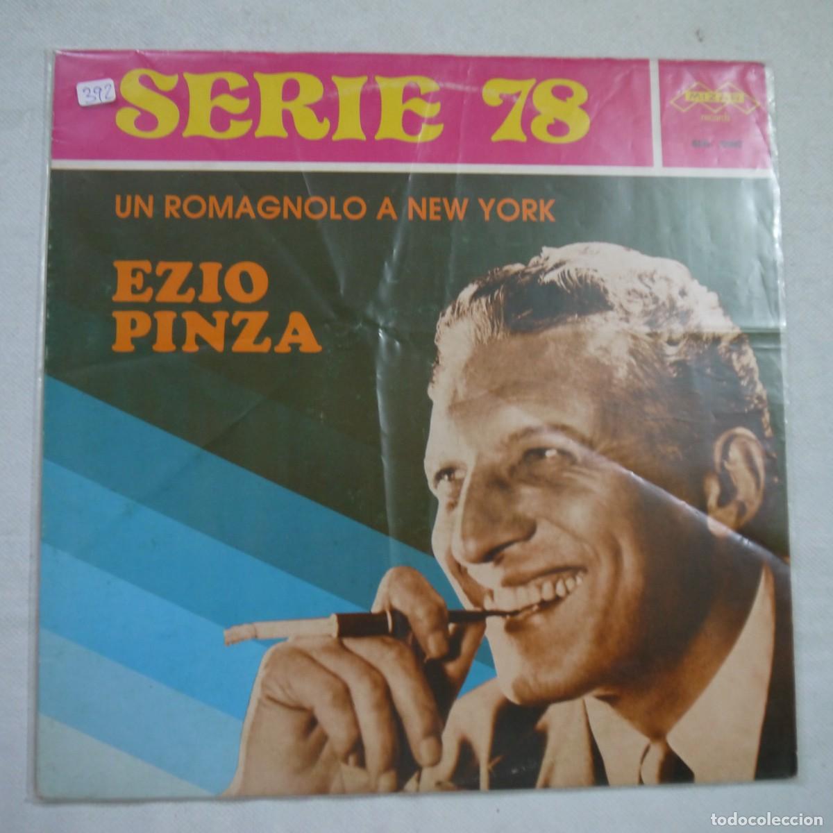 Discos de vinilo: EZIO PINZA - UN ROMAGNOLO A NEW YORK - LP ITALIA 1980