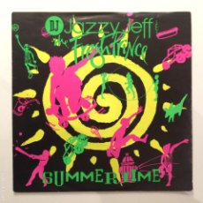Discos de vinilo: DJ JAZZY JEFF & THE FRESH PRINCE ‎– SUMMERTIME / GIRLS AIN'T NOTHING BUT TROUBLE , GERMANY 1991 JIVE