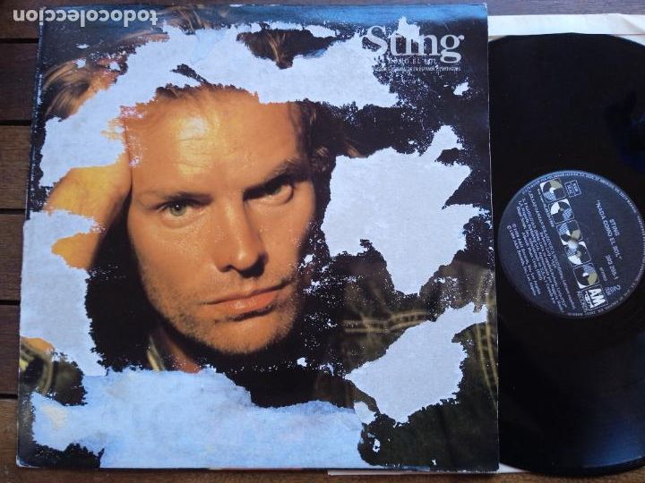 Discos de vinilo: STING. LP. NADA COMO EL SOL. MADE IN SPAIN. 1988 - Foto 1