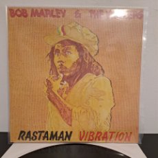 Discos de vinilo: BOB MARLEY & THE WAILERS ‎– RASTAMAN VIBRATION SELLO: TUFF GONG ‎– 5B 27.236, ISLAND RECORDS ‎– B.2