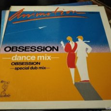 Dischi in vinile: ANIMOTION - OBSESSION DANCE MIX 12” MAXI MERCURY 1984 - SYNTH POP