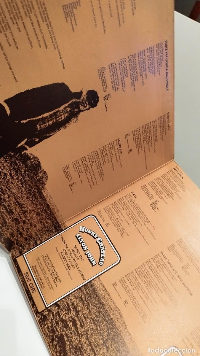 Discos de vinilo: Elton John &ndash; Honky Ch&acirc;teau.Vinilo Lp - Foto 4