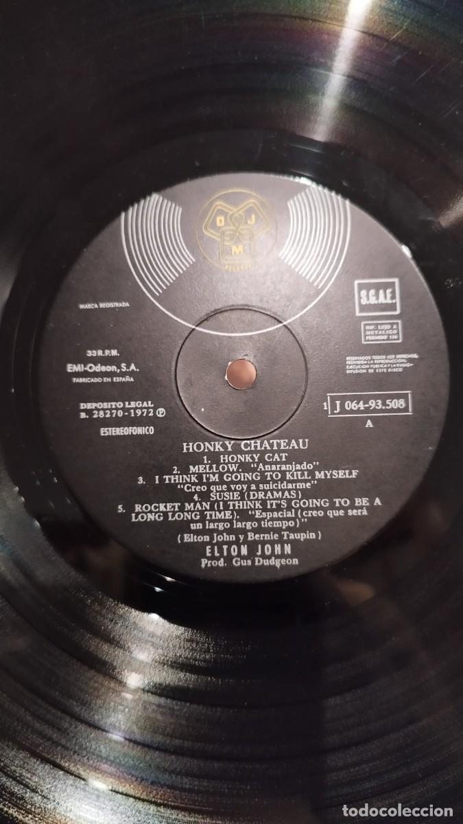 Discos de vinilo: Elton John &ndash; Honky Ch&acirc;teau.Vinilo Lp - Foto 5