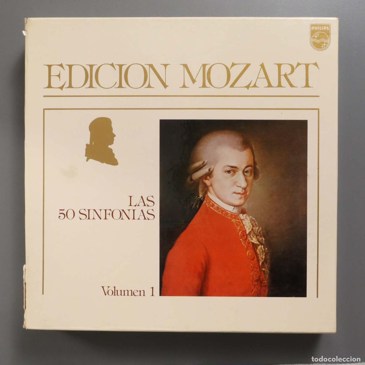 Discos de vinilo: CAJA LP. Edici&oacute;n Mozart. Las 50 sinfon&iacute;as. Volumen 1