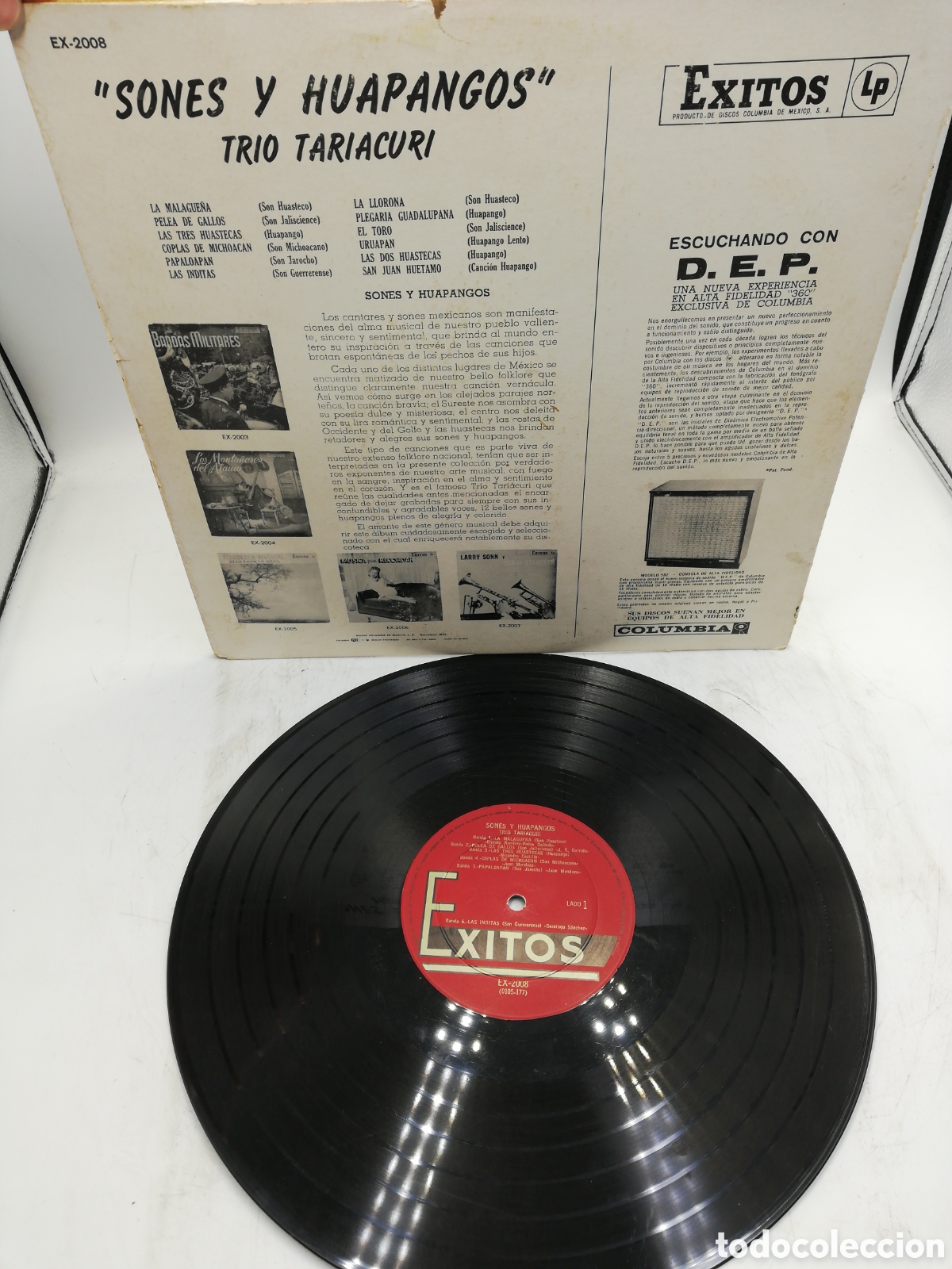 Discos de vinilo: Disco de vinilo. Sones y Huapangos. - Foto 2