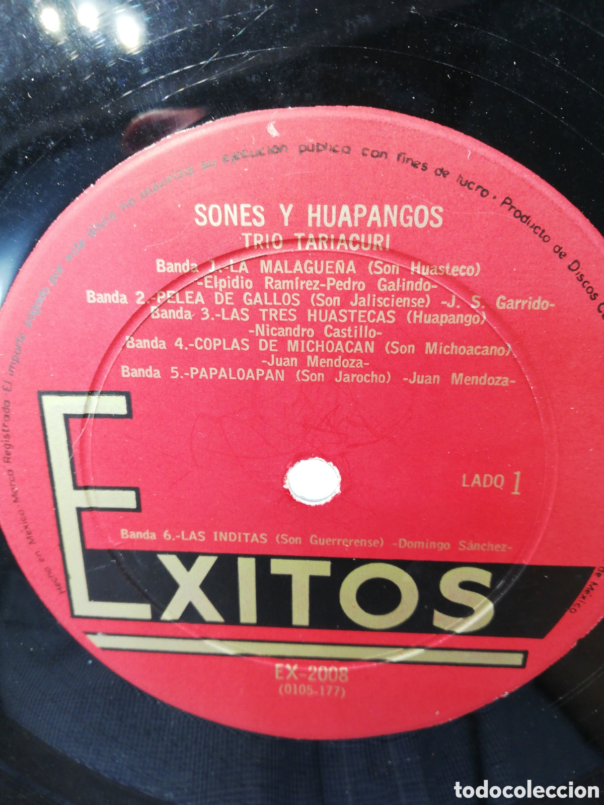 Discos de vinilo: Disco de vinilo. Sones y Huapangos. - Foto 4