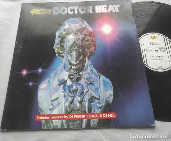 Discos de vinilo: FREE!!! - DOCTOR BEAT - MAXI SINGLE 1995 - ED. ESPA&Ntilde;A