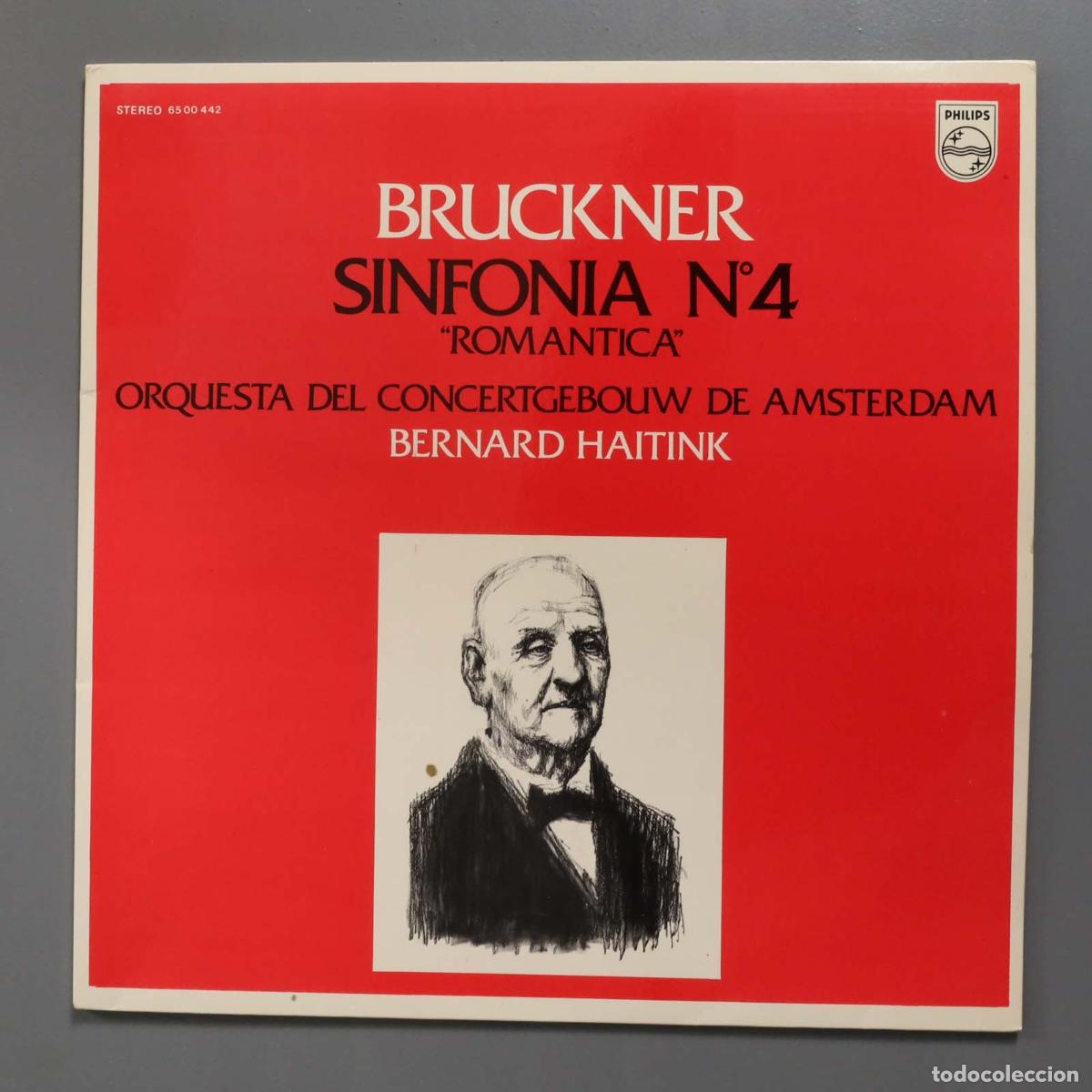 Discos de vinilo: LP. Haitink &ndash; SINFONIA 4. BRUCKNER - Foto 1