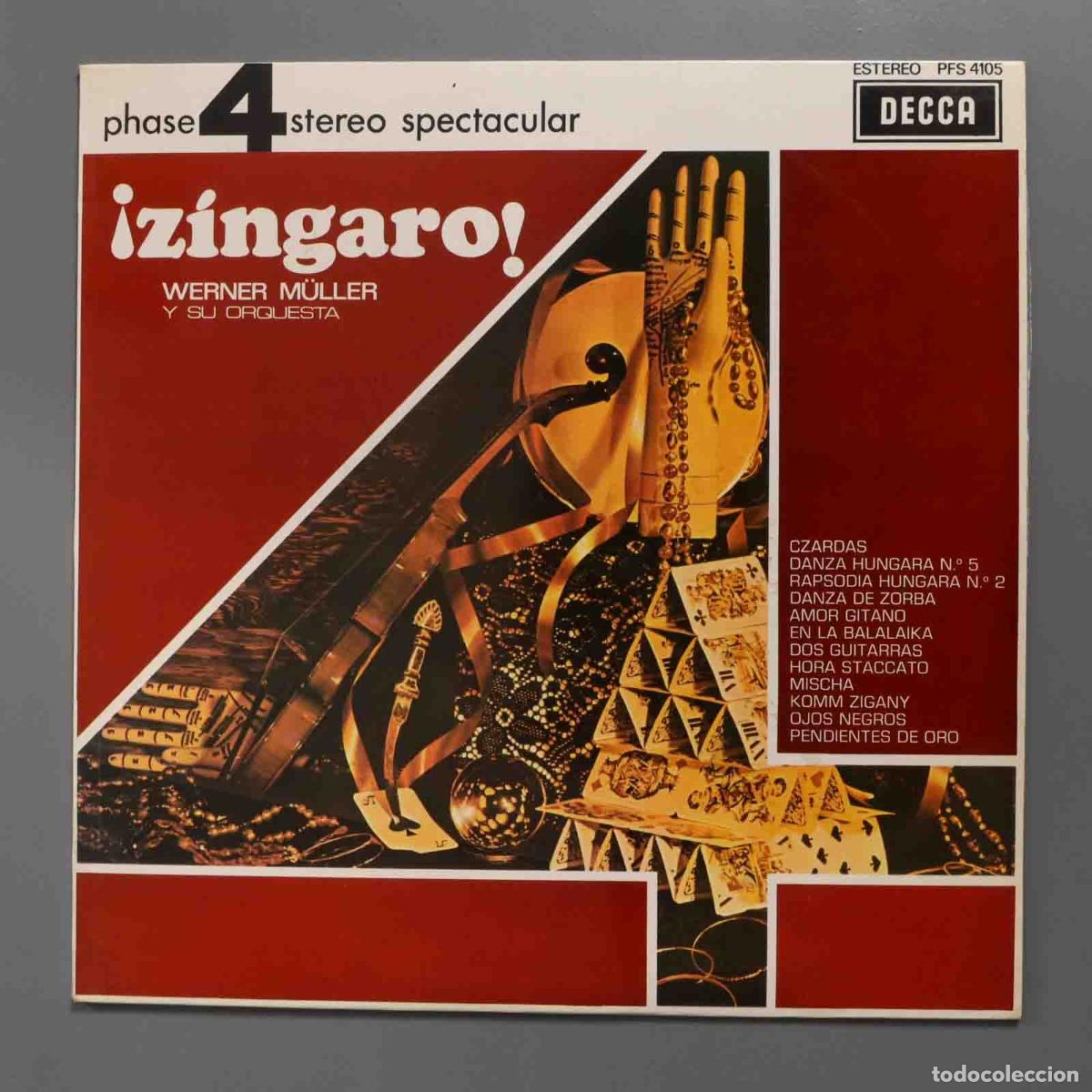 Discos de vinilo: LP. Werner M&uuml;ller Y Su Orquesta &ndash; &iexcl;Z&iacute;ngaro! - Foto 1