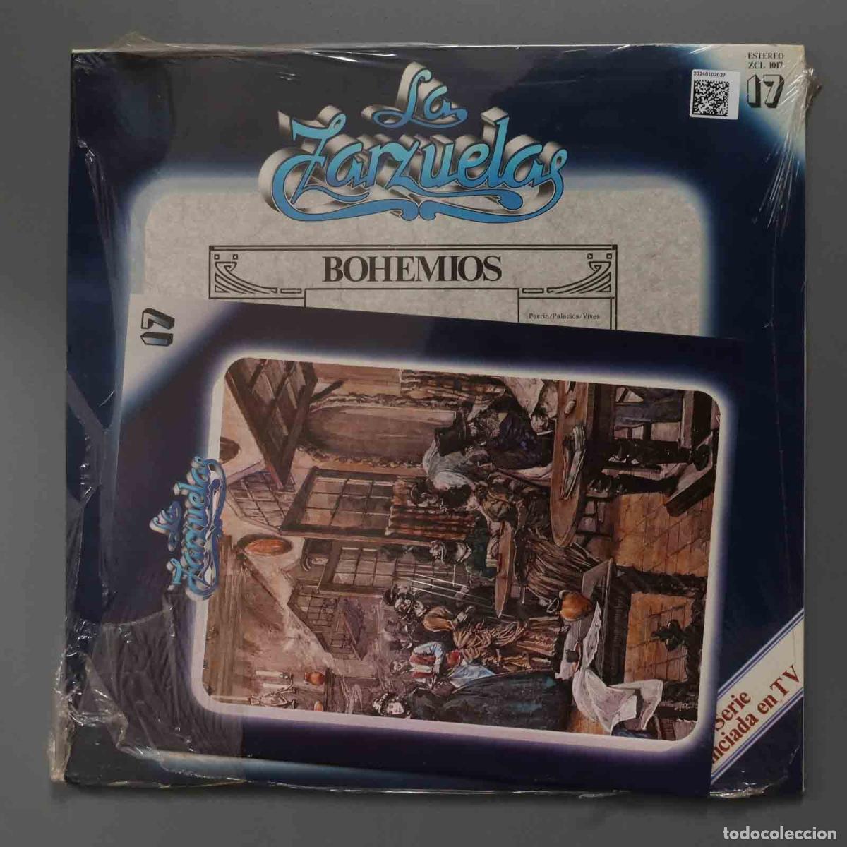 Discos de vinilo: LP. BOHEMIOS. LA ZARZUELA. 17. PRECINTADO - Foto 2