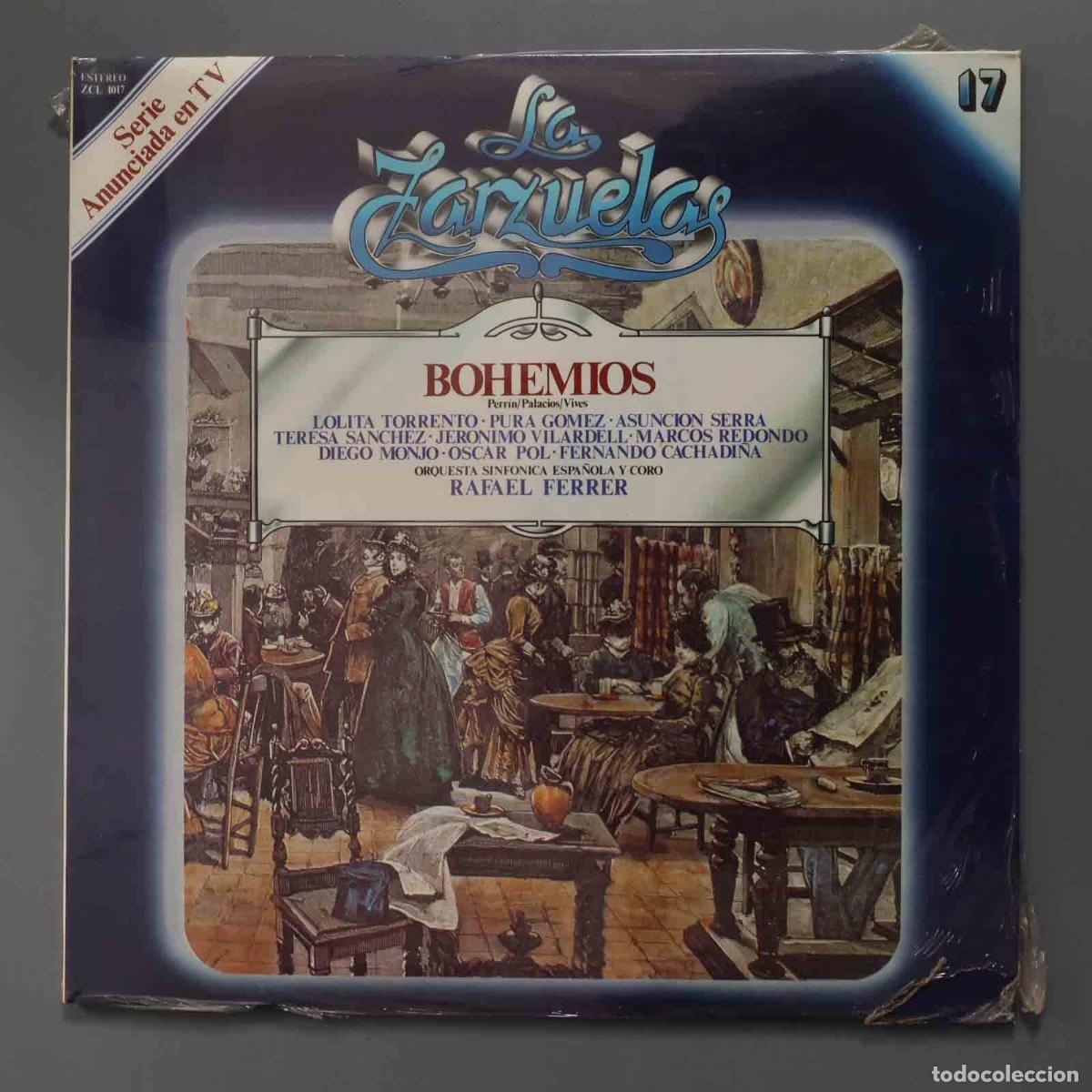 Discos de vinilo: LP. BOHEMIOS. LA ZARZUELA. 17. PRECINTADO - Foto 1
