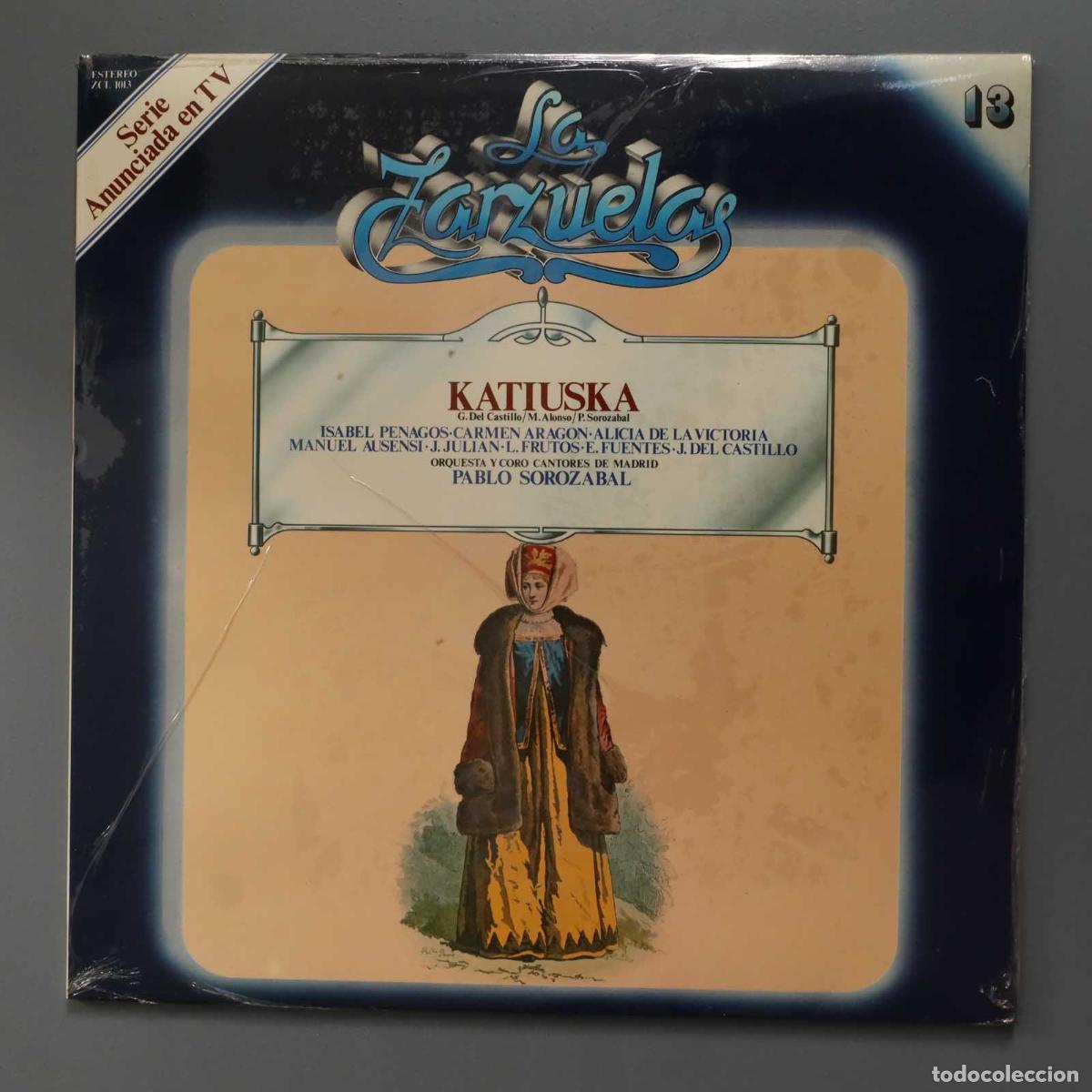 Discos de vinilo: LP. KATIUSKA. LA ZARZUELA. 13. PRECINTADO - Foto 1