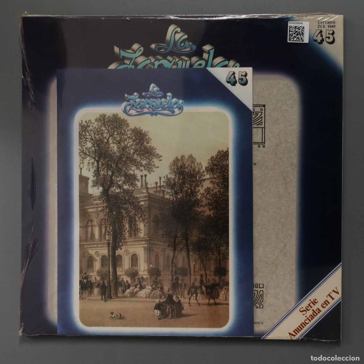 Discos de vinilo: LP. EVA. LA ZARZUELA. 45. PRECINTADO - Foto 2