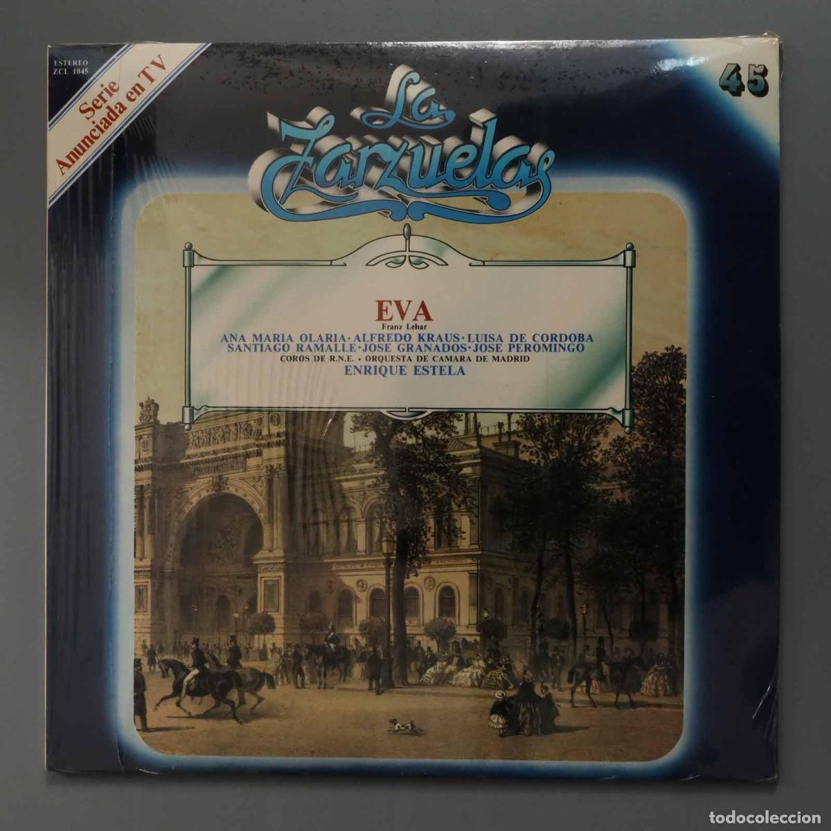 Discos de vinilo: LP. EVA. LA ZARZUELA. 45. PRECINTADO - Foto 1
