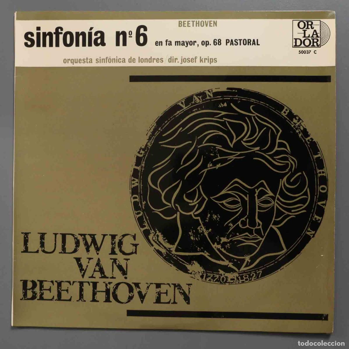 Discos de vinilo: LP. SINFONIA 6. KRIPS. BEETHOVEN - Foto 1