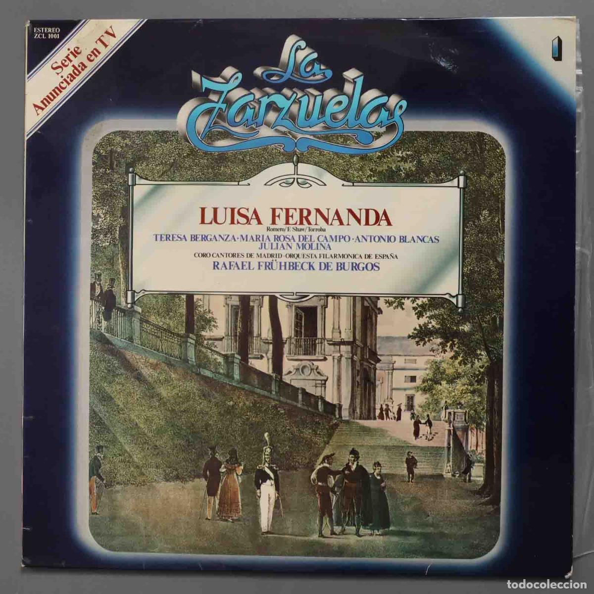 Discos de vinilo: LP. Burgos &ndash; Luisa Fernanda - Foto 1