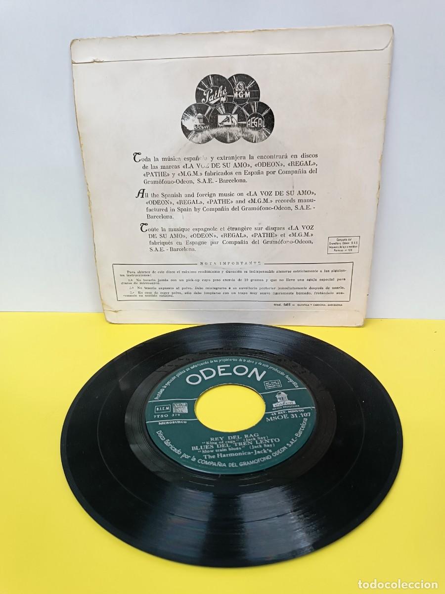 Discos de vinilo: THE HARMONICA JACKS - JOS TERMONIA Y SU CONJUNTO - SINGLE DISCO DE VINILO - Foto 2