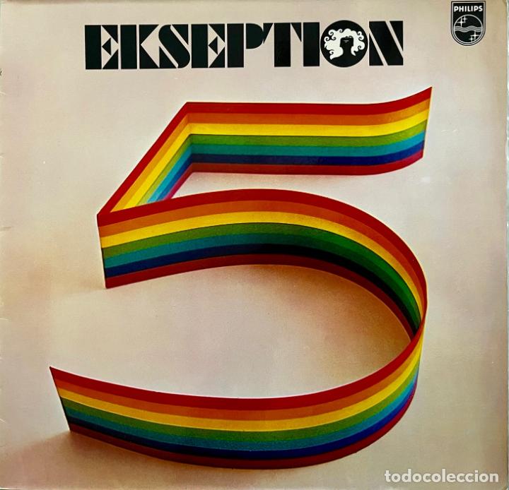 Discos de vinilo: EKSEPTION 5, LP ORIGINAL HOLANDA CON PORTADA DOBLE Y COMO NUEVO