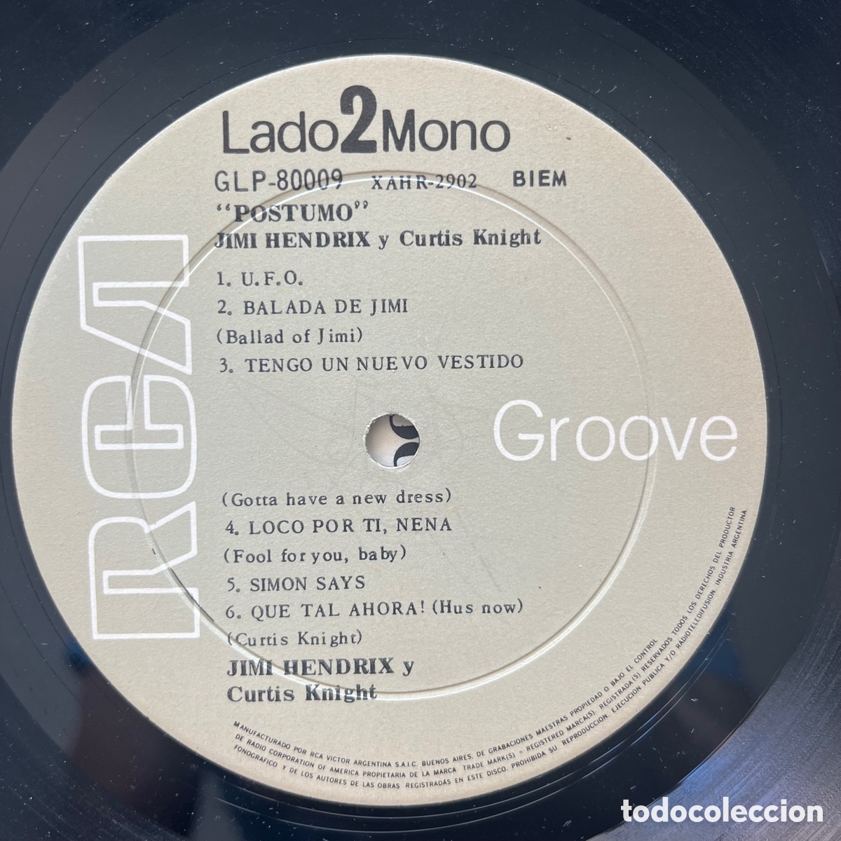Discos de vinilo: Jimi Hendrix, Curtis Knight - Postumo - Foto 3