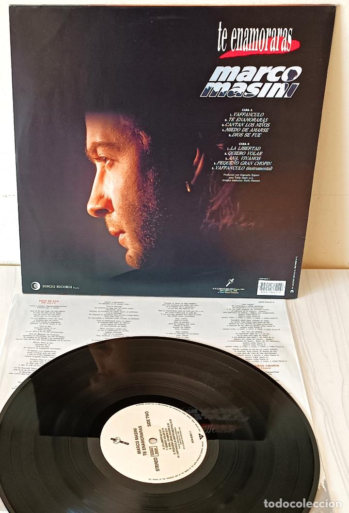 Discos de vinilo: MARCO MASINI - TE ENAMORARAS DRO - 1993 - Foto 2
