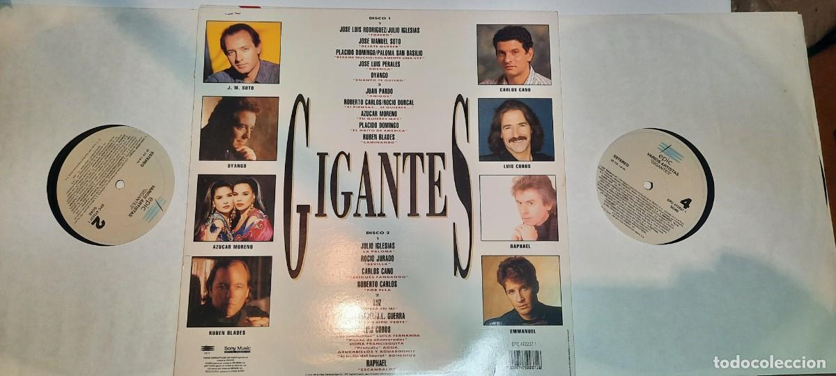 Discos de vinilo: GIGANTES -- VINILO DOBLE LP - Foto 1