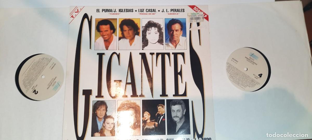Discos de vinilo: GIGANTES -- VINILO DOBLE LP - Foto 2