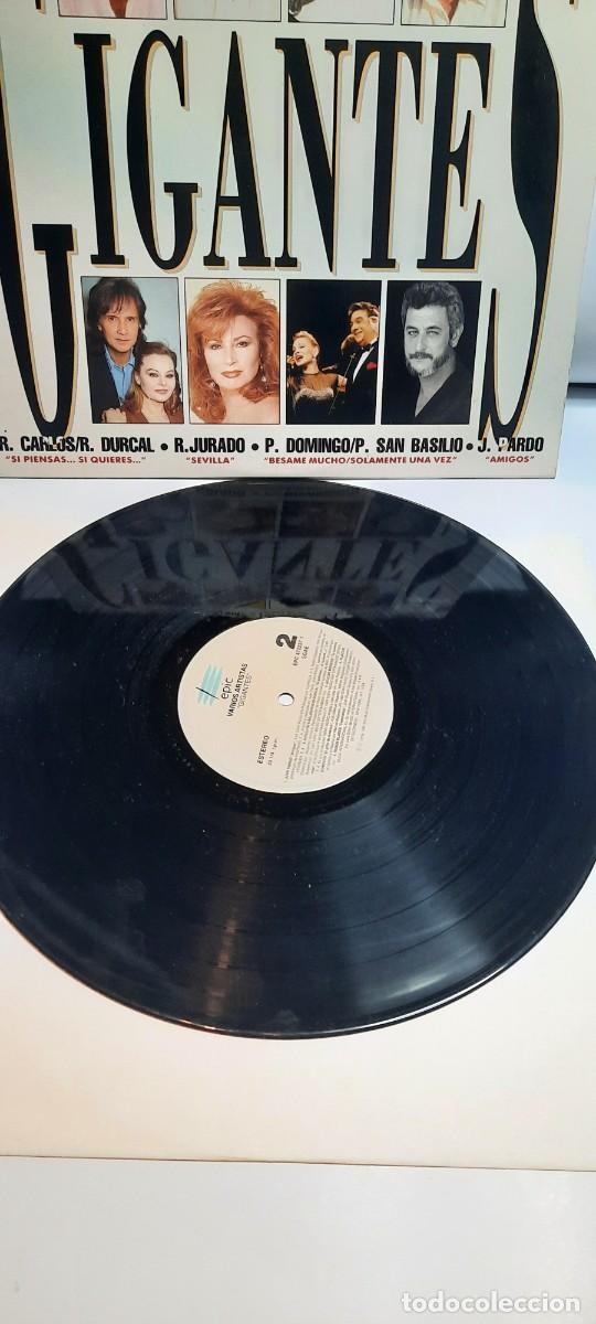 Discos de vinilo: GIGANTES -- VINILO DOBLE LP - Foto 6