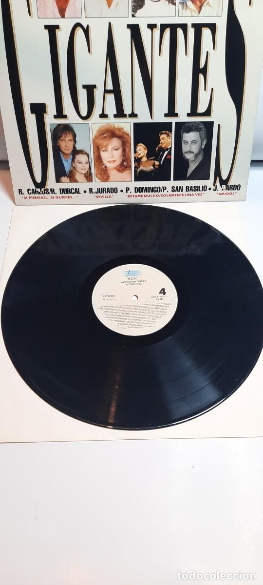 Discos de vinilo: GIGANTES -- VINILO DOBLE LP - Foto 8