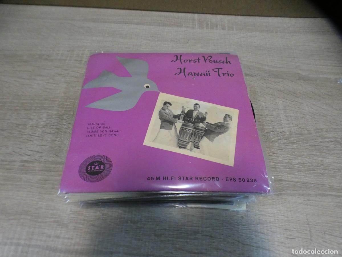 Disques de vinyle: ARKANSAS1980 EXPRO DISCO 7 PULGADAS ESTADO OK HAWAII TRIO HOSRTS BUSCH