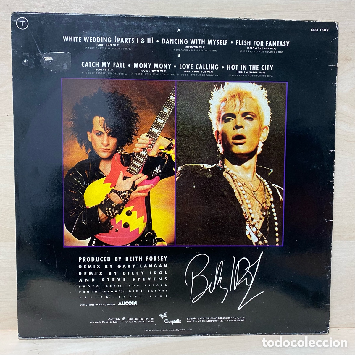 Discos de vinilo: Billy Idol - Vital Idol (LP) - Foto 2