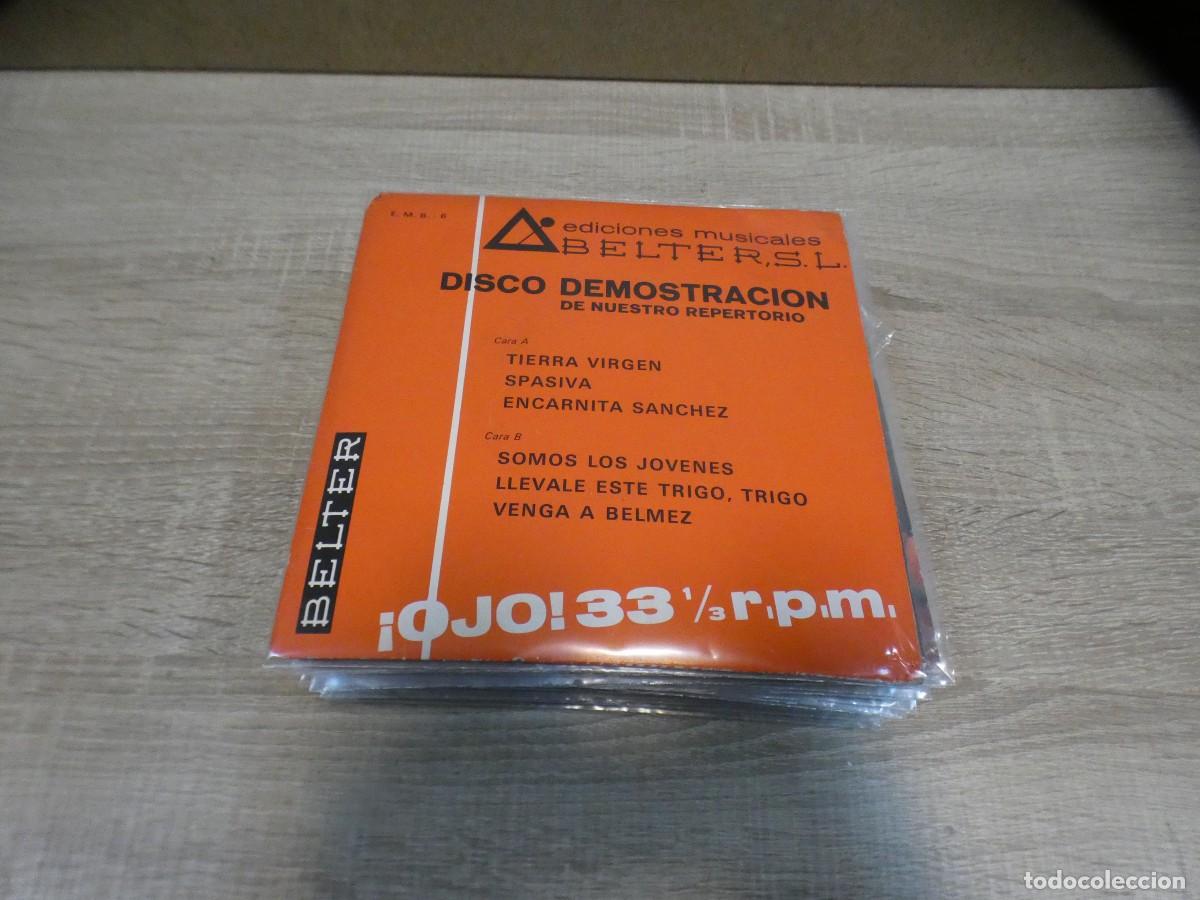 Discos de vinil: ARKANSAS1980 EXPRO DISCO 7 PULGADAS ESTADO OK DISCO DEMOSTRACION REPERTORIO BELTER