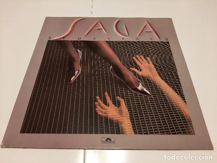 Discos de vinilo: SAGA -BEHAVIOUR- (1985) LP DISCO VINILO - Foto 1