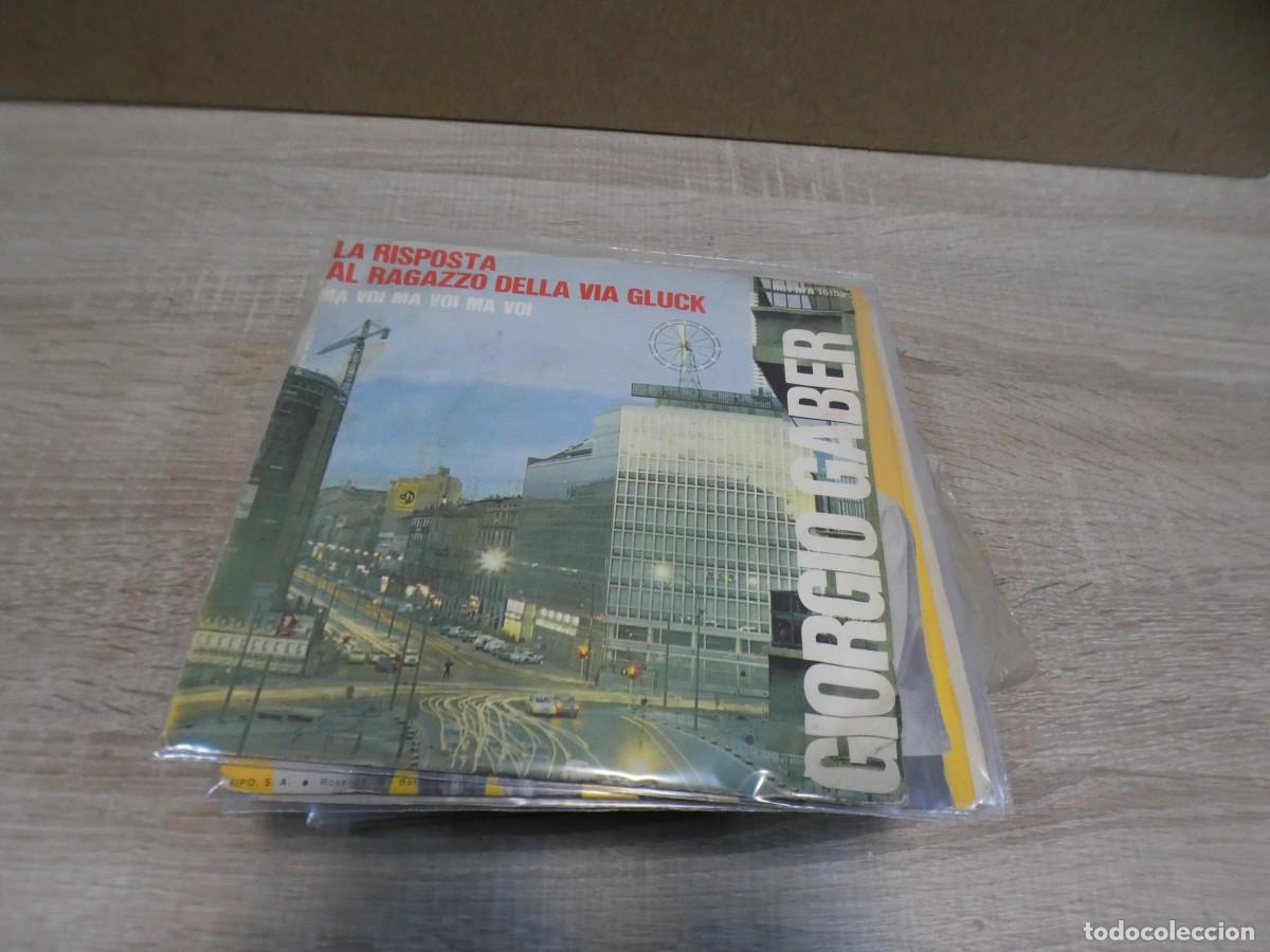 Vinyl records: ARKANSAS1980 EXPRO DISCO 7 PULGADAS ESTADO OK GIORGIO GABER