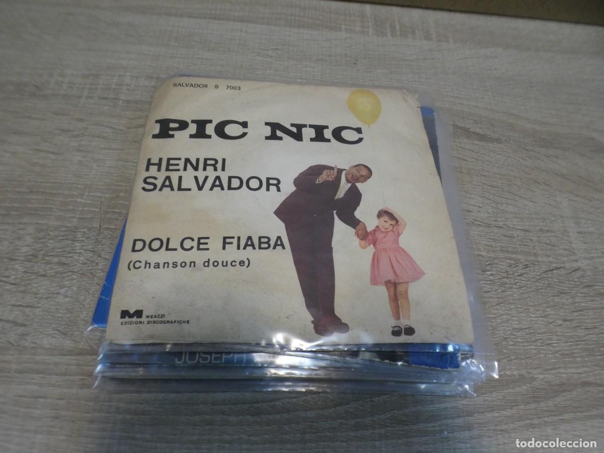 Vinyl records: ARKANSAS1980 EXPRO DISCO 7 PULGADAS ESTADO OK HENRI SALVADOR