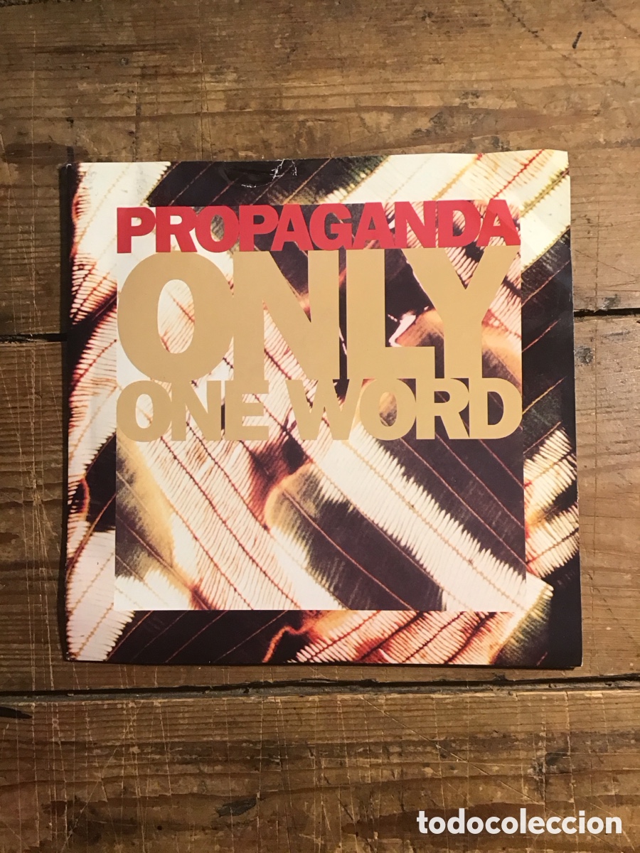 Discos de vinilo: Propaganda Only One Word - Foto 1