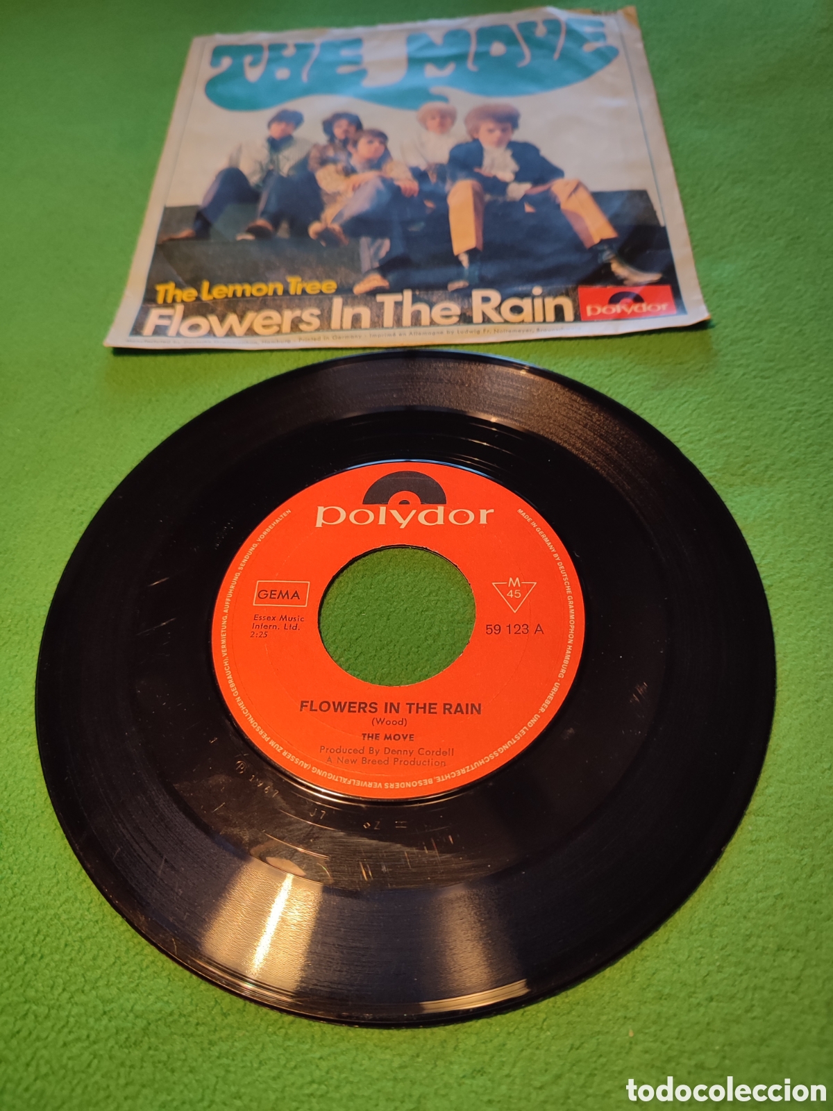 Discos de vinilo: The Move - Flowers in the rain - Foto 2