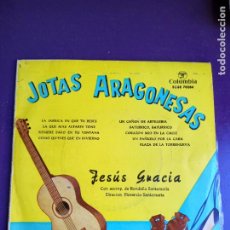 Discos de vinilo: JESUS GRACIA + RONDALLA SANTAMARIA - JOTAS ARAGONESAS - EP COLUMBIA 1963 -FOLK ARAGON