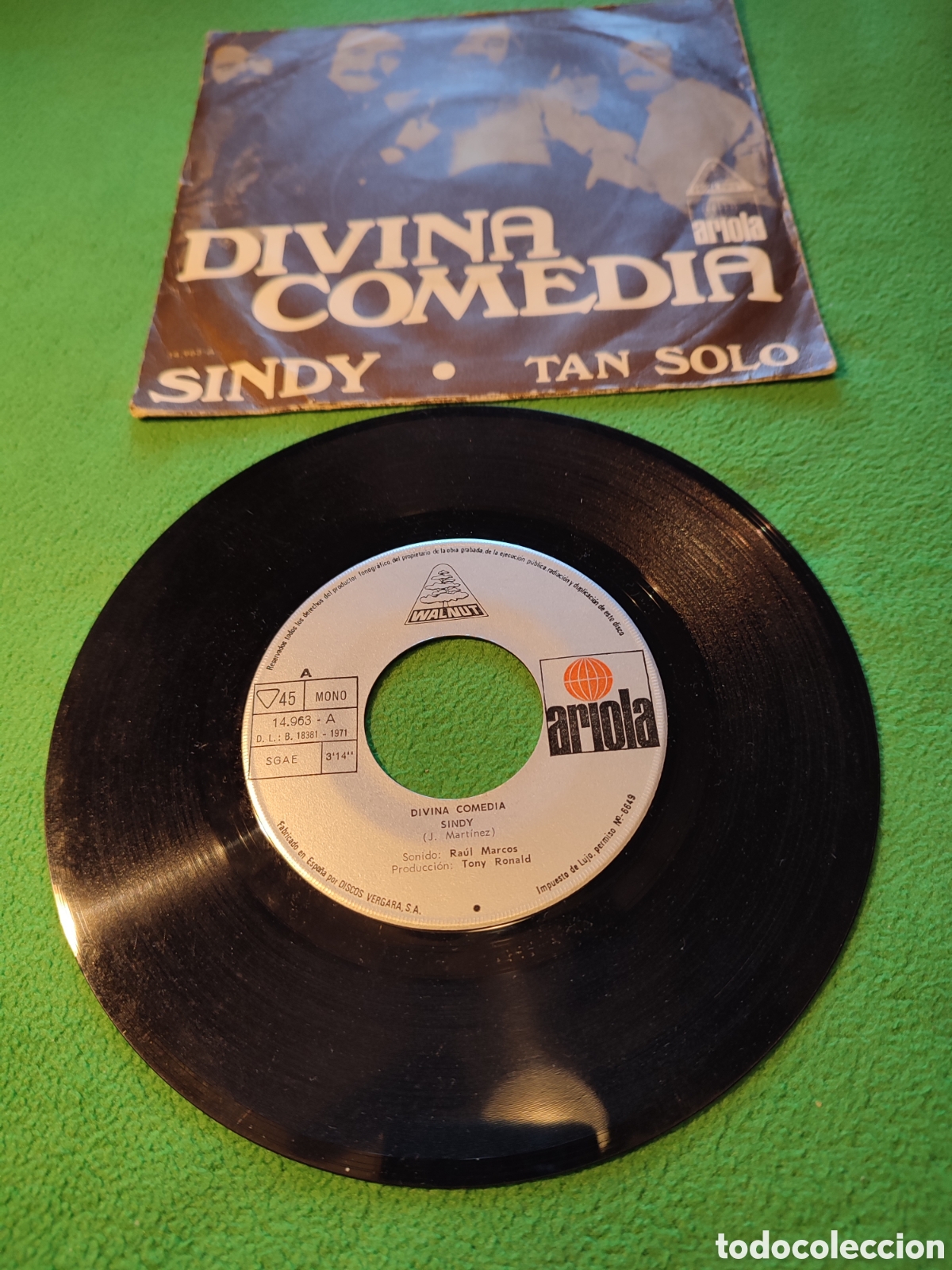 Discos de vinilo: Divina Comedia - Sindy - Foto 2