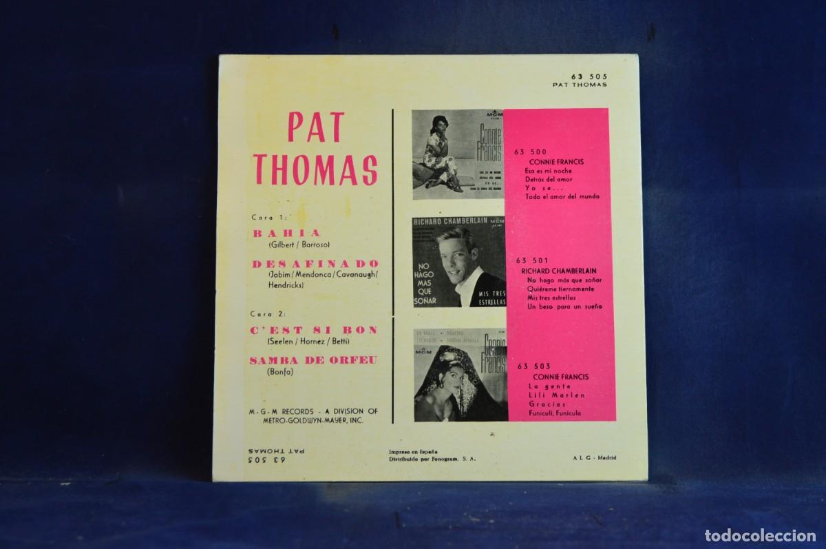 Discos de vinilo: PAT THOMAS - BAHIA + 3 EP - Foto 2
