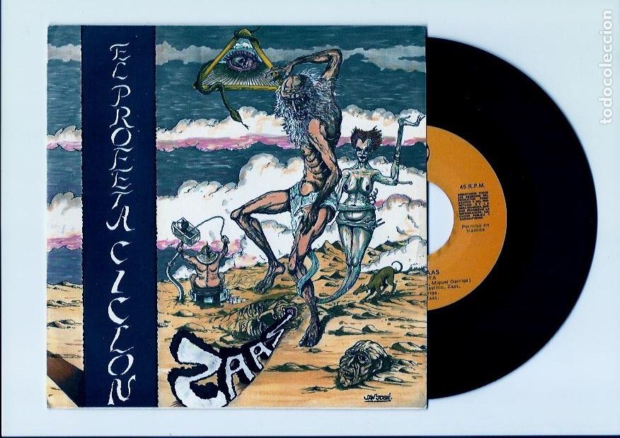 Discos de vinilo: ZAAS. El Profeta. Ciclon. (vinilo single 1984) - Foto 1