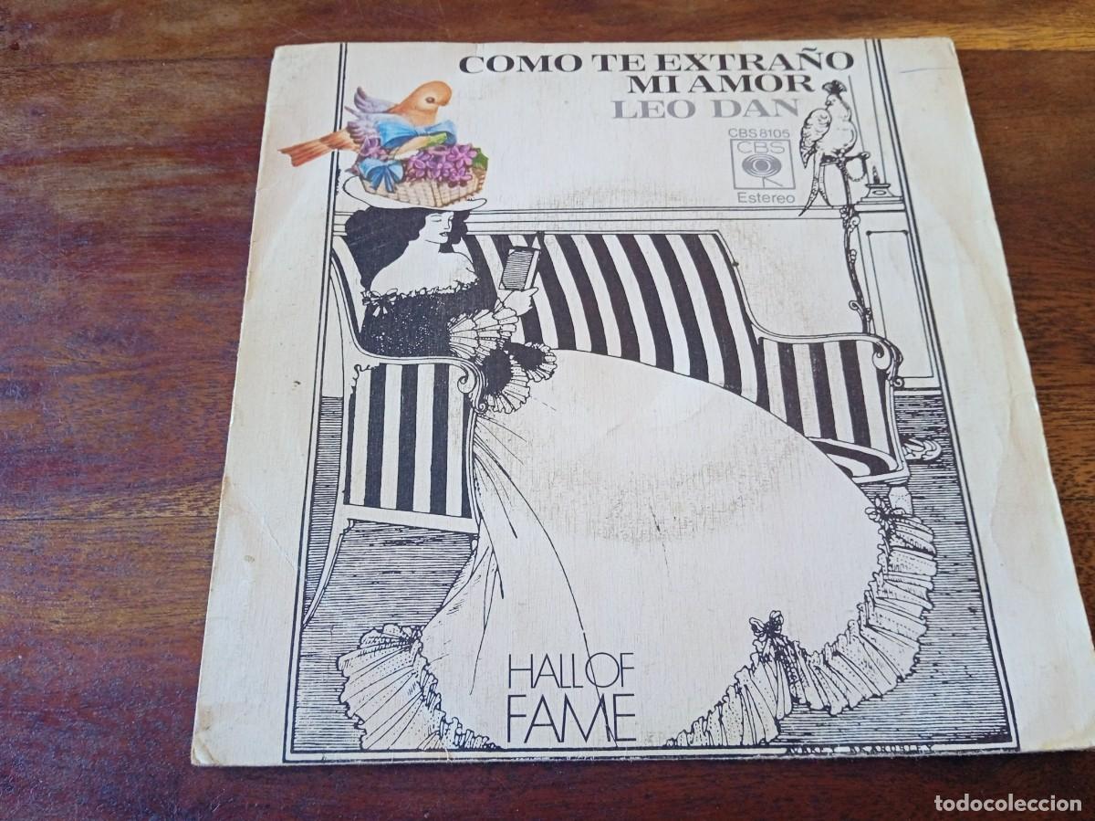 Discos de vinilo: Leo Dan - Como te extra&ntilde;o mi amor, Celia - Single original CBS 1972 - Foto 1
