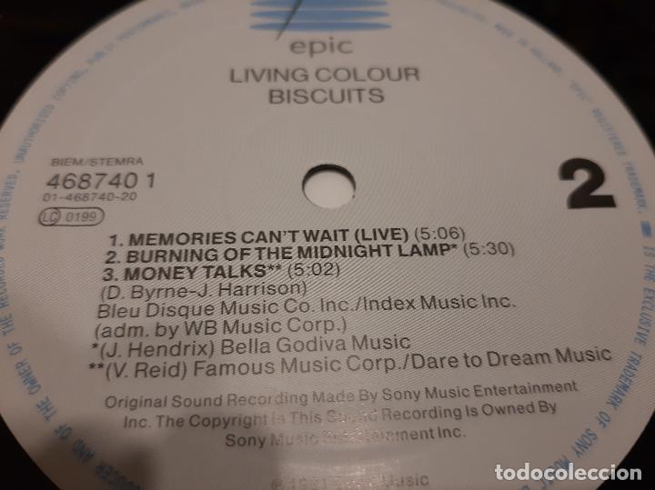 Discos de vinilo: LIVING COLOUR -BISCUITS- (1991) LP DISCO VINILO - Foto 8